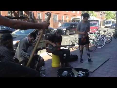Union Made Jug Band. Deep Elem Blues. Harvard Square. 2014