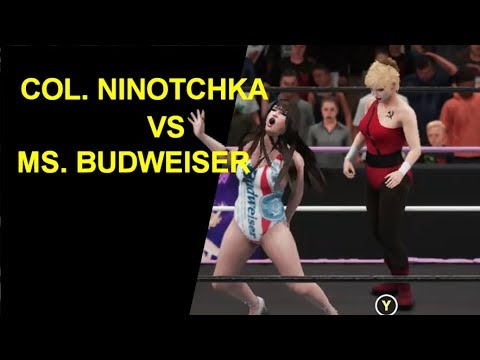 GLOW 1985 - Col. Ninotchka vs Ms. Budweiser - Extreme Rules