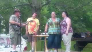 Dance Band On The Titanic - Harry Chapin (The Bowmans, Cave Spring Art Festival, Father&#39;s Day 2014)