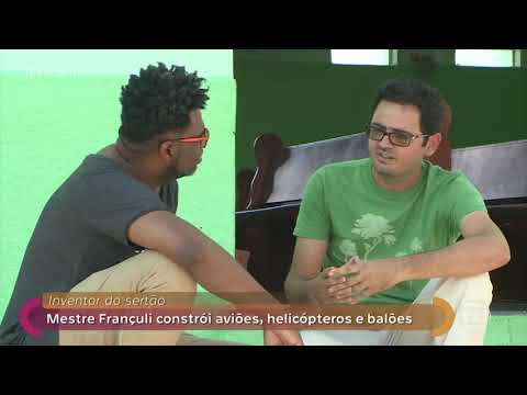 Encontro com Fátima Bernardes 21/12/2018 - Mestre Françuli constrói maquetes de aviões e outros