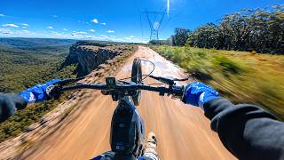 Riding my 72V Sur Ron to an Unreal Mountain View!