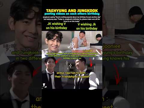 jungkook wishing Taehyung happy birthday on weverse #bts #v #jk #taehyung #shorts #youtubeshorts