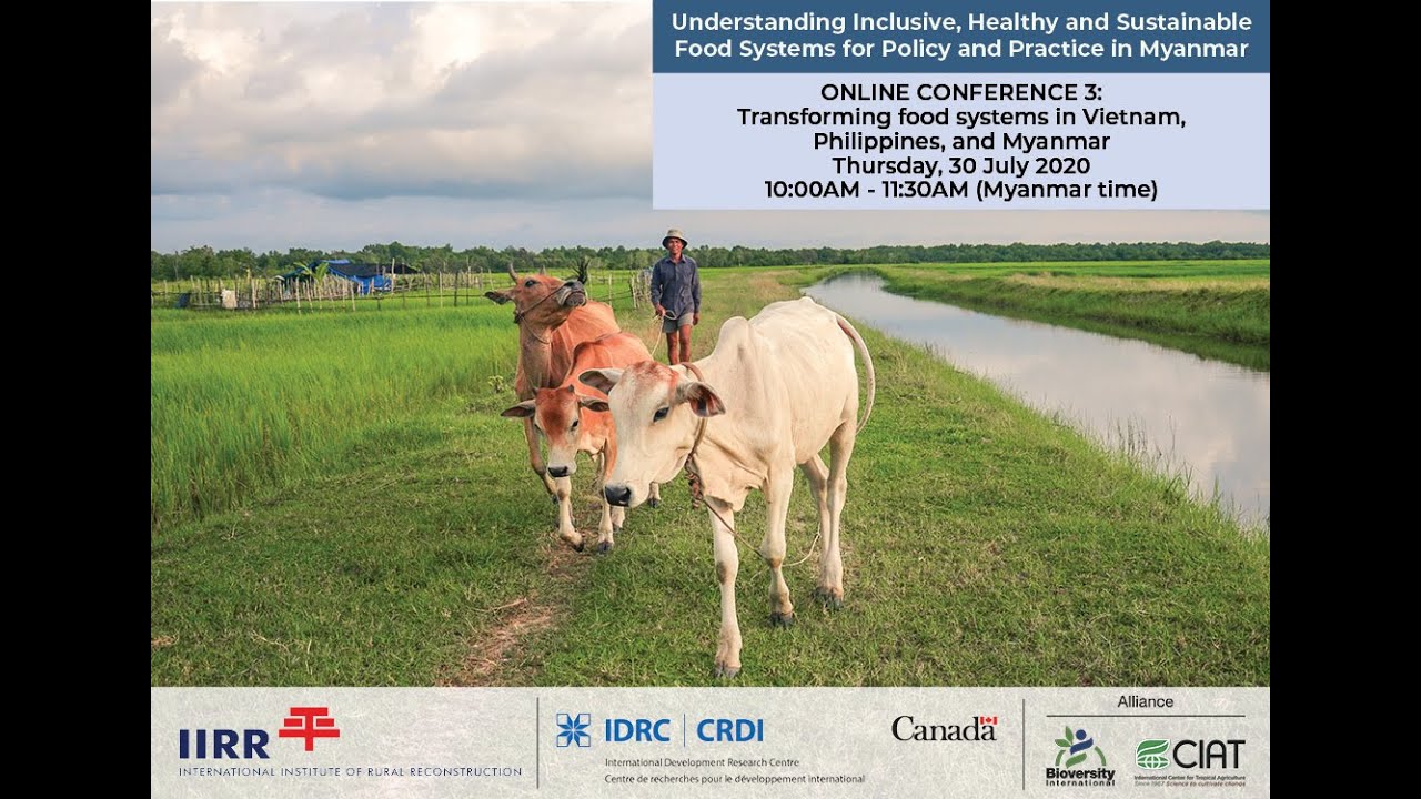Webinar 3: Transforming Food Systems in Myanmar, Vietnam, Philippines, and Cambodia