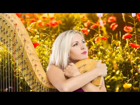 Heavenly Harp Hymns 💙 Relaxing Christian Hymns for Peace and Relaxation