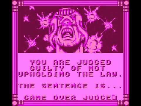 judge dredd game boy walkthrough