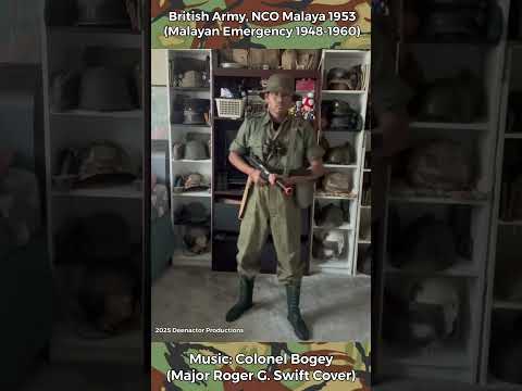 British Army NCO, Malaya 1953 (Malayan Emergency 1948-1960)