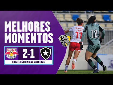 Gols e lances de Red Bull Bragantino x Botafogo