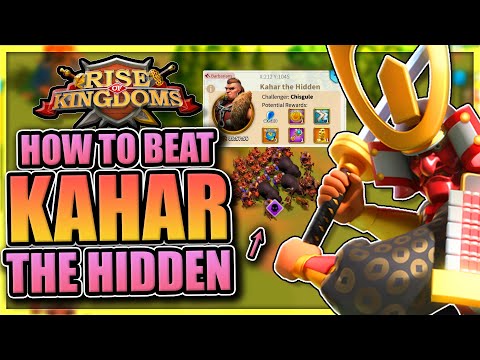 Kahar the Hidden in Rise of Kingdoms [Farm for Crystals in Heroic Anthem KvK]