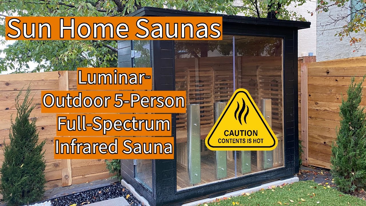 2 Person Outdoor Infrared Sauna – Sun Home Saunas