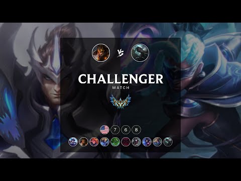 NA Challenger match 768: Super Jarvan IV vs Super Senna