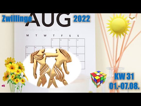 Taroskop Zwillinge KW31 01.-07.08.2022 Thema Zurückhaltung, Geduld und Disziplin