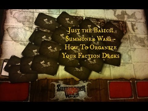Just the Basics: Summoner Wars - Organizing Faction Decks