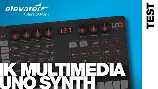 Video thumbnail for IK Multimedia UNO Synth - Synthesizer - Test by Elevator DJ
