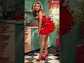 Pin-Up kaarten, AI verandert me in een pin-upgirl en ik vind het..