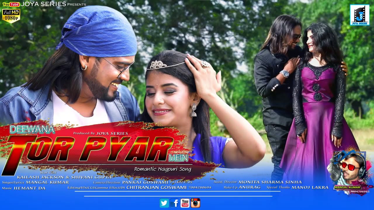 DEEWANA Tor Pyar Me II SINGER MANGAL ll NEW NAGPURI ROMANTIC SONG 2020 ll KAILASH JACKSON & SHIVANI