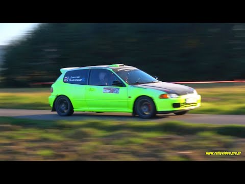 Jaworski Jacek / Nestorowicz Kamil - Honda Civic - Jesienny Super Sprint Libusza 03-10-2021