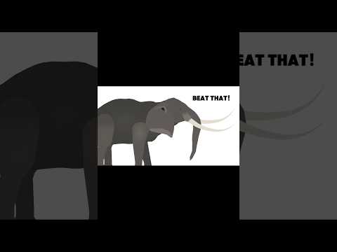 How a Mammoth could've sounded like..☠️#sticknodes #prehistoric