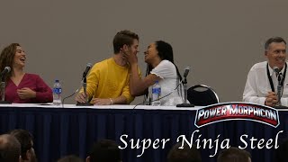 Power Rangers Super Ninja Steel Panel | Power Morphicon 2018 video