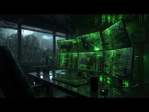 SILENT TERMINAL | Cyberpunk Coding Music | Dark Hacker Atmosphere
