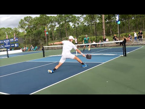 Christian Alshon vs Jason Garriotte - Pro Singles - 2022 World Pickleball Open - Beach Gardens, FL
