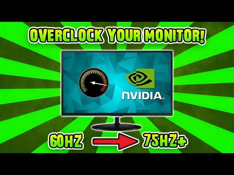 How to Overclock Monitor Hz in NVIDIA Control Panel