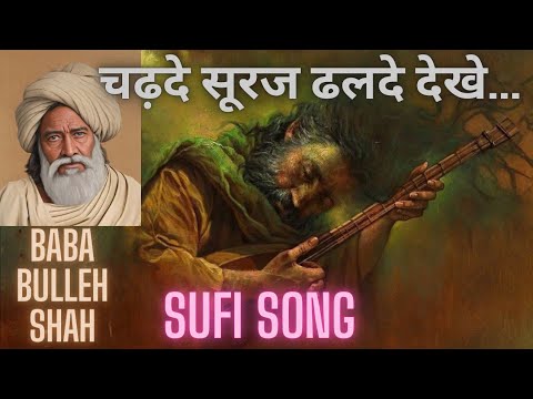 चढ़दे सूरज ढलदे देखे..SUFI SONG,BABA BULLEH SHAH,HINDI,Punjabi