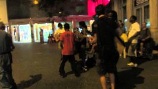Busking in Athens In Loving Memory of Elijah ( Three Little Birds Cover)