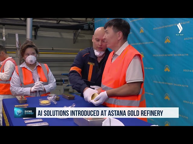 AI solutions introduced at Astana gold refinery