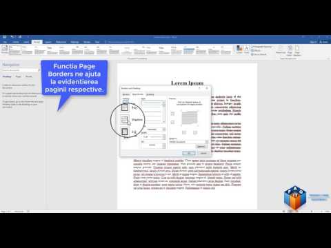 Cum introducem pagina de fundal ( Page Background ) ?