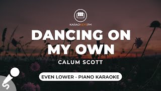 Download lagu Dancing On My Own - Calum Scott (Even Lower Key - Piano Karaoke) mp3