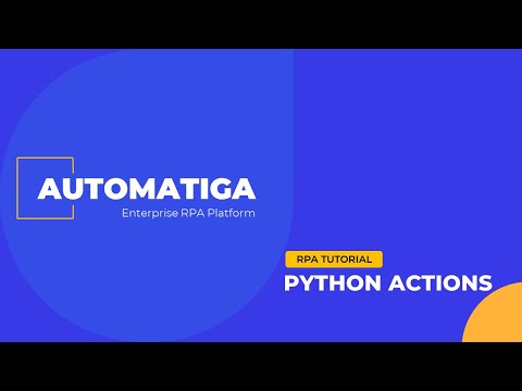 Automatiga RPA - Python Demo
