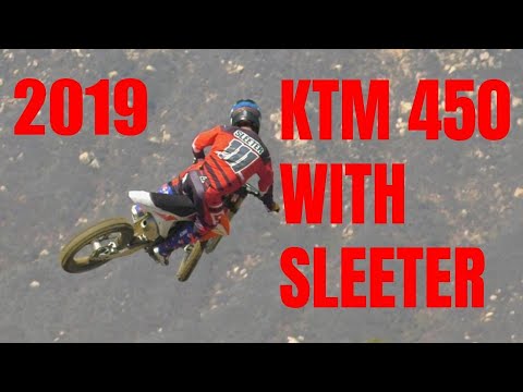 2019 KTM 450SX-F WITH SLEETER