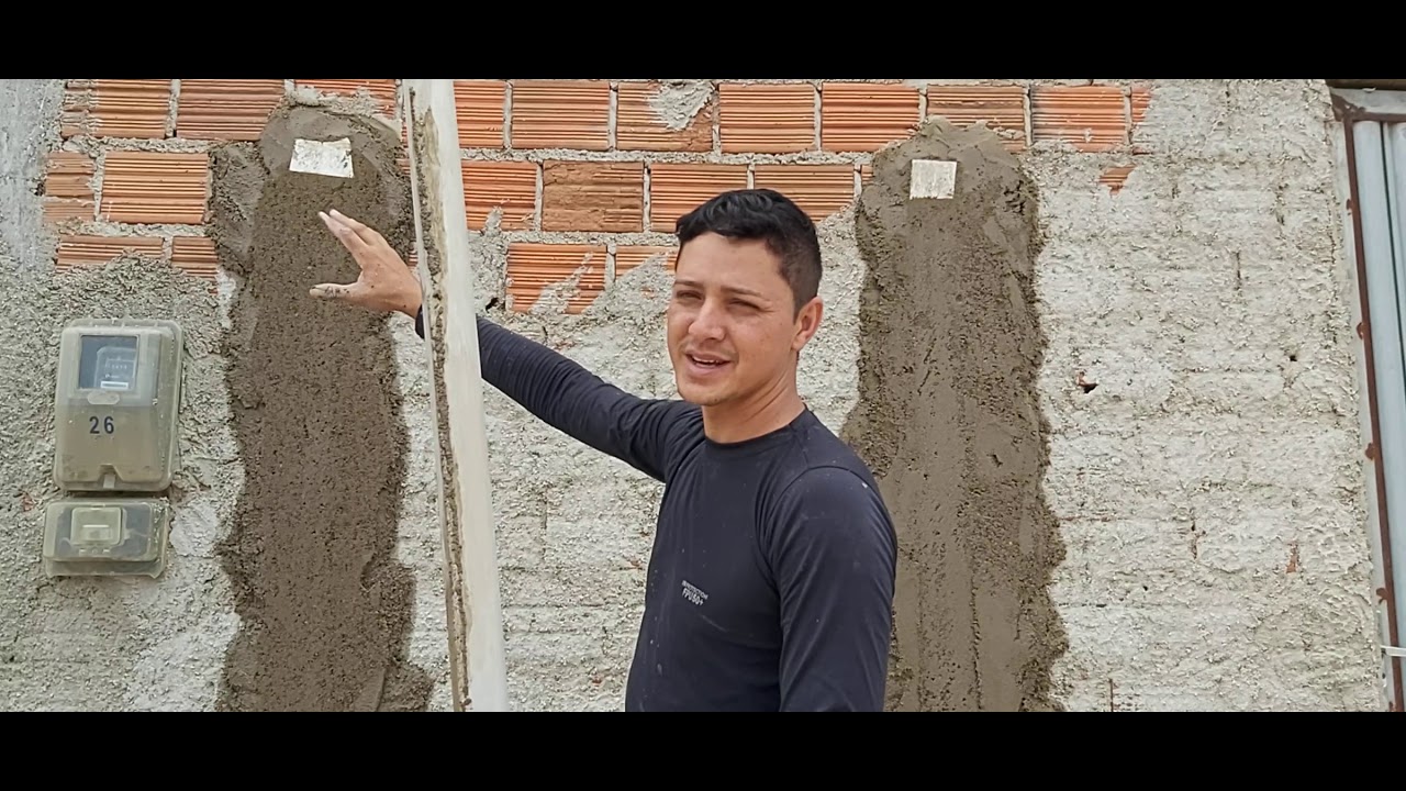 Como deixar um reboco no ponto de cerâmica.