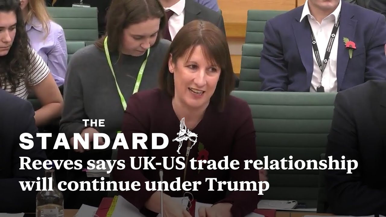 Rachel Reeves says she expects UK-US trade relationship to continue under Donald Trump