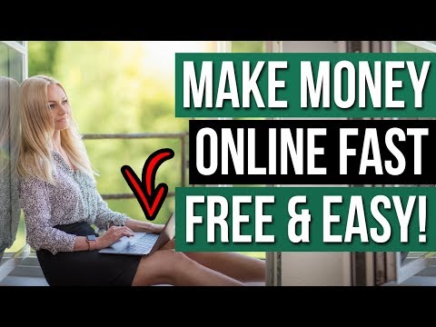 Make Money Online FAST FREE AND EASY! 3 Ways to GET PAID $100+ (SAME DAY)