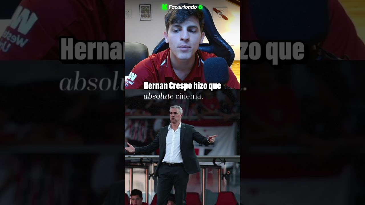 Hernan Crespo debe ser el próximo DT de River |🟢Kick: Facuiriondo