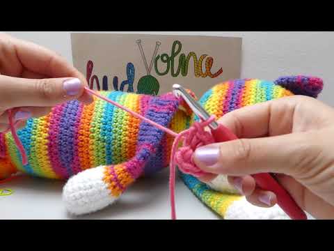 Mala šola kvačkanja, 13. lekcija: krog iz niti, ang. magic ring