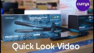 Revamp Progloss Wide Ultra X Shine Hair Straightener - Quick Look