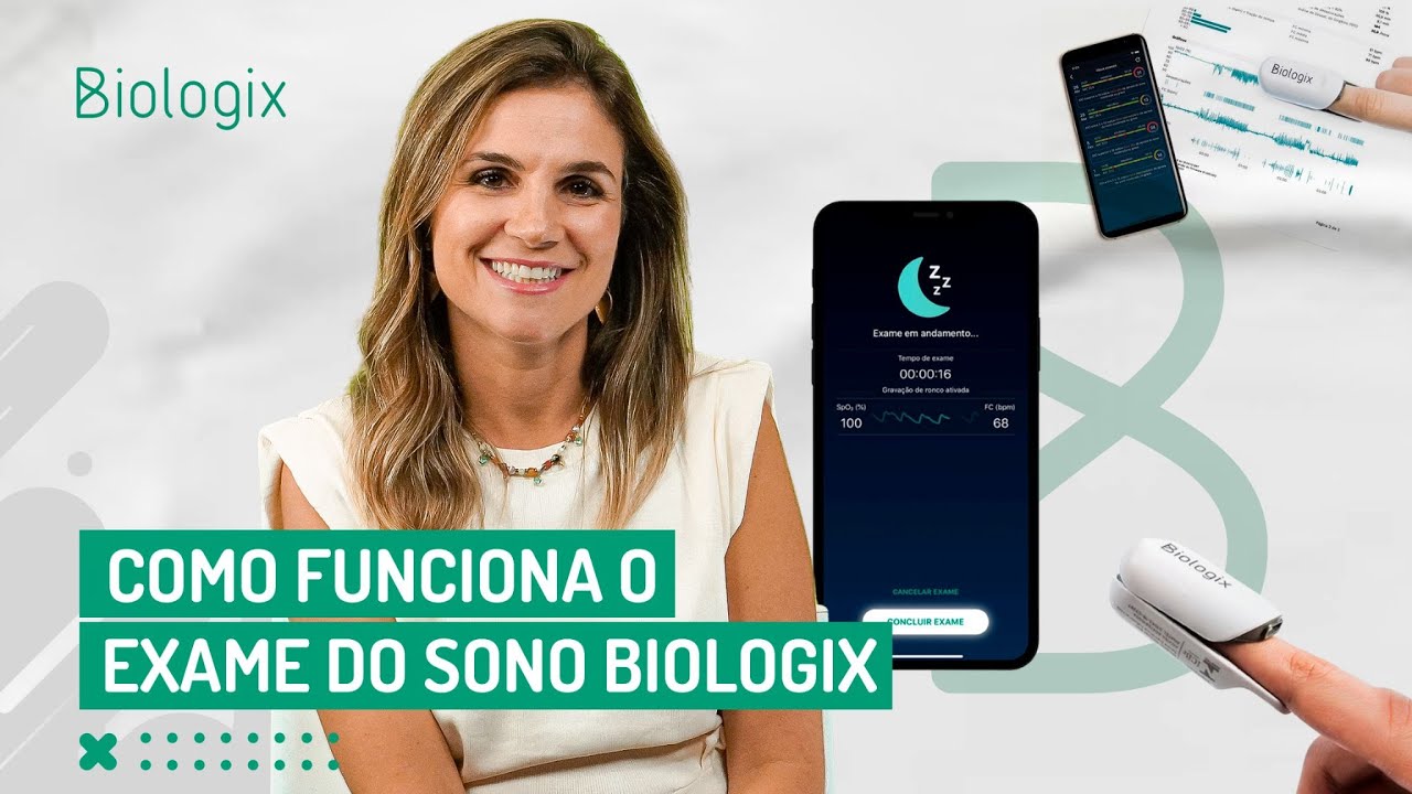 Como funciona o Exame do Sono Biologix?