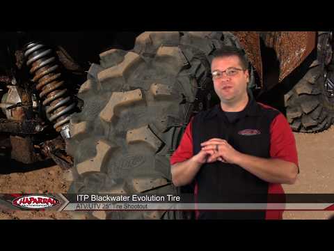 ITP Blackwater Evolution ATV Quad and UTV Tires Chap Moto 25 Inch Tire Shootout