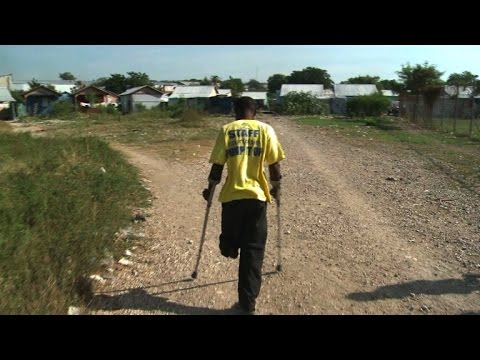 Das Schicksal der Beinamputierten nach dem Beben in Haiti