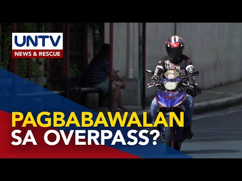 Pagbabawal sa motorsiklo na dumaan sa flyover at overpass, pinag-aaralan ng MMDA
