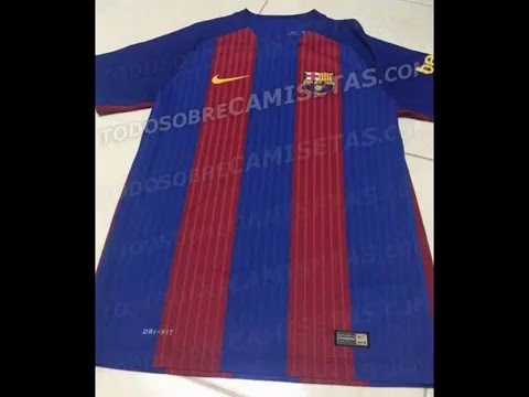 Nueva camiseta FC Barcelona 2016-2017 shirt nike