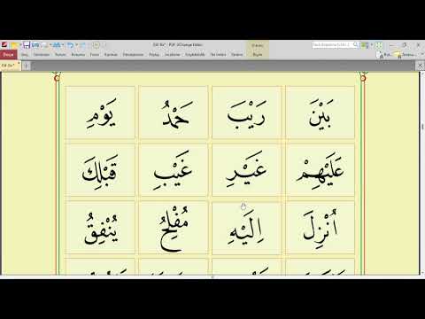 11.DERS  ELİF BA  CEZM ALIŞTIRMALAR | KUR'AN OKUMAYI ÖĞRENİYORUM