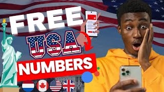 NEW! How To Get FREE FOREIGN Phone NUMBERS For Sign Up & Verification [100% WORKING]