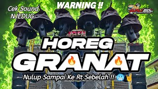 Download lagu DJ CEK SOUND FULL BASS 2026 NULUP SAMPAI RT SEBELAH VERSI HOREGG GRANAT  mp3