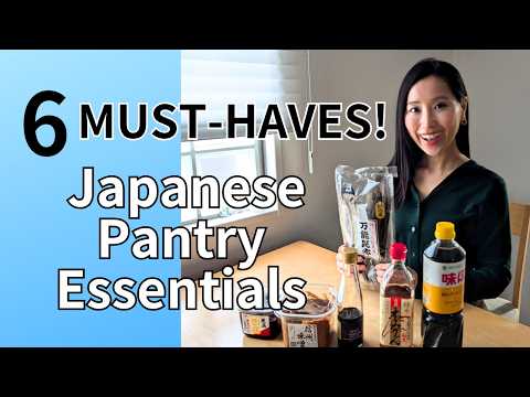6 Japanese Pantry Essentials for Effortless Healthy Japanese Cooking