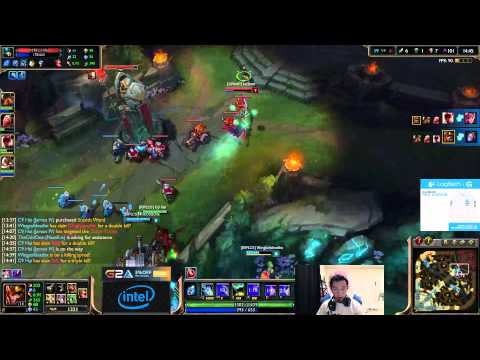 [Ranked 5s] C9 Hai / TheOddOne / Chauster / Wingsofdeathx / One Called Saint - Jarvan Gameplay