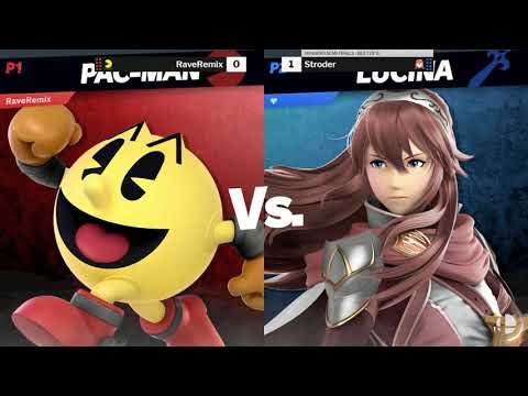 The Smash Lab 154 Winners Semi-Finals - Stroder (Lucina, Greninja) vs RaveRemix (Pac-Man)