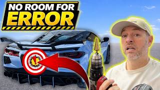 Fixing a Big Problem With My C8 Corvette (Had to Drill)